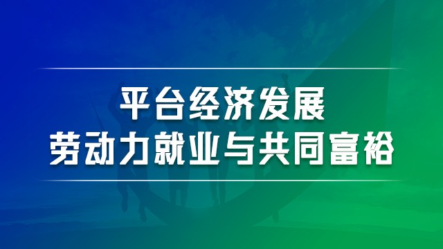 平台经济发展、劳动力就业与共同富裕